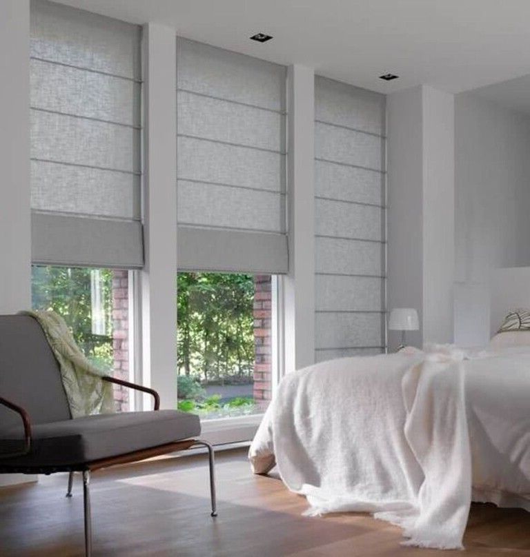Modern curtains for the bedroom