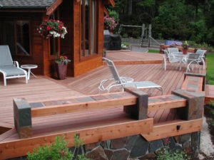 15_3 Classic terrace in a wooden house