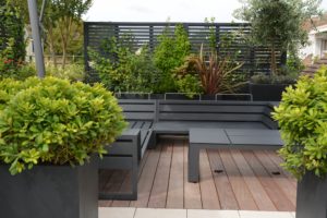 7_5 Terrace in dark colors for a big company