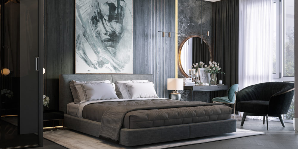 150+ Black Modern Bedroom Design Ideas for Inspiration