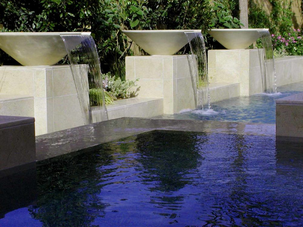 Modern Backyard Waterfall Ideas