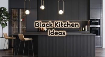 150+ Black Modern Kitchen Ideas: Amazing design for dining room
